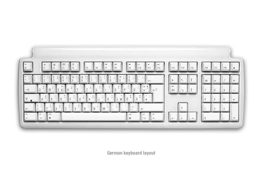 Matias Tactile Pro USB Keyboard EN for Mac - White