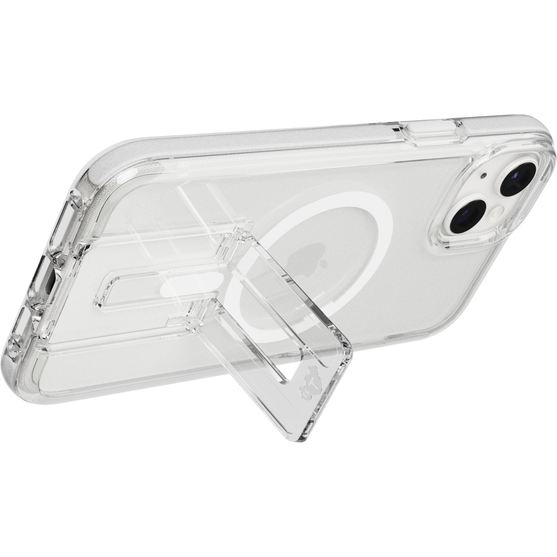 Tech21 EvoCrystal Kick Case MagSafe for iPhone 15 Plus - White