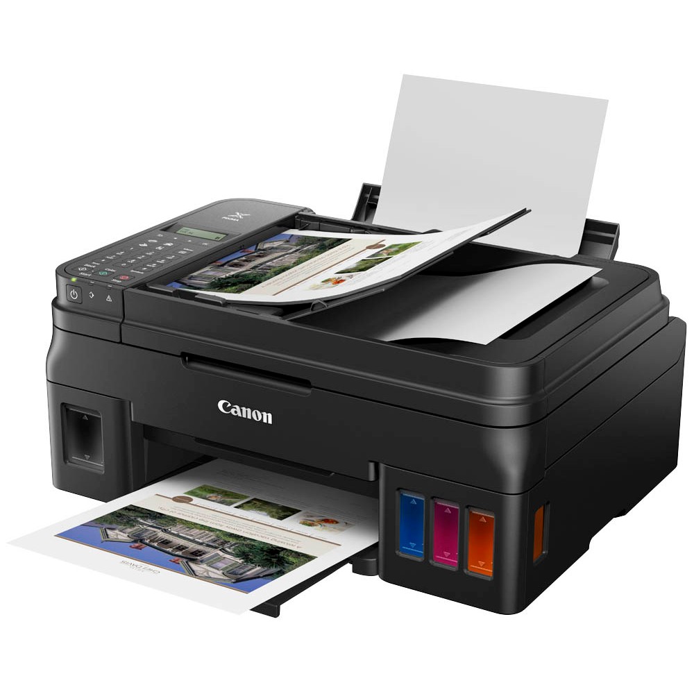 Canon Farb-Tintenstrahl-Multifunktionsgerät PIXMA G4511 4-in-1 Drucker/Scanner/Kopierer/Fax bis A4