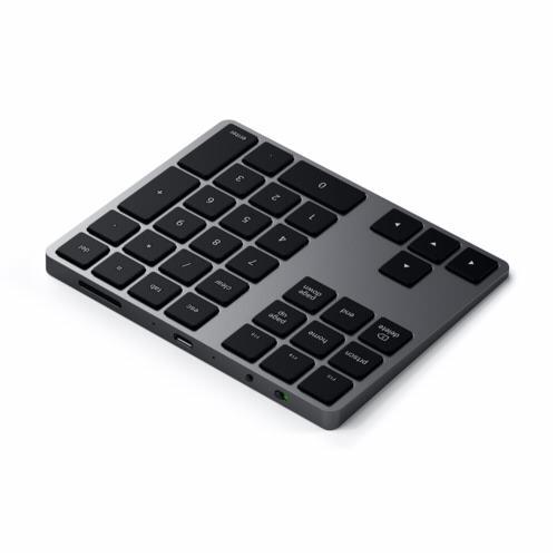 Satechi Extended Wireless Keypad - Space Grey (Grau)