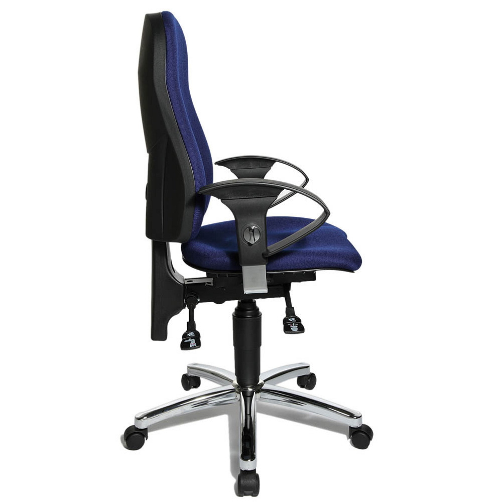 TOPSTAR Sitness 10 ergonomischer Bürostuhl SI59UG26 inkl. höhenverstellbaren Armlehnen - Blau