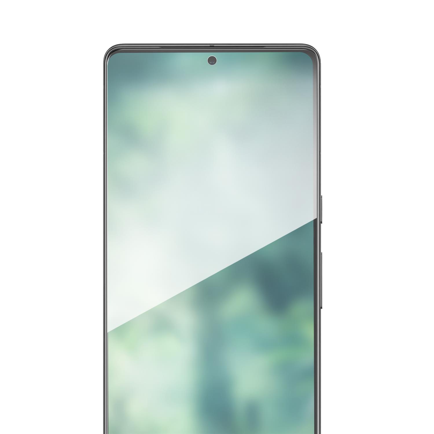 XQISIT NP Tough Glass CF, RECYCLED für Pixel 8 Pro - transparent