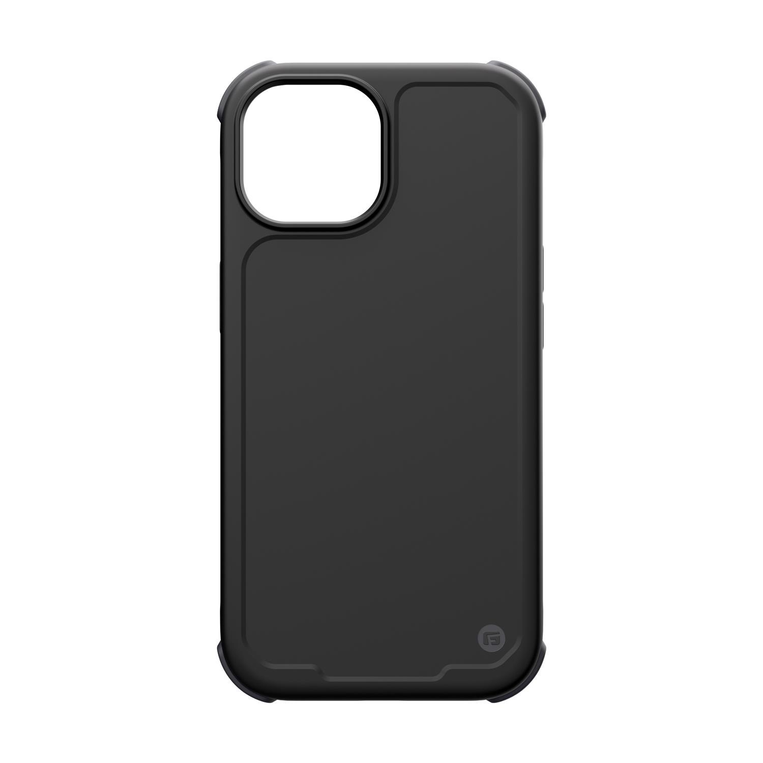 CLCKR Carbon MagSafe Hülle für iPhone 15 - black/grey