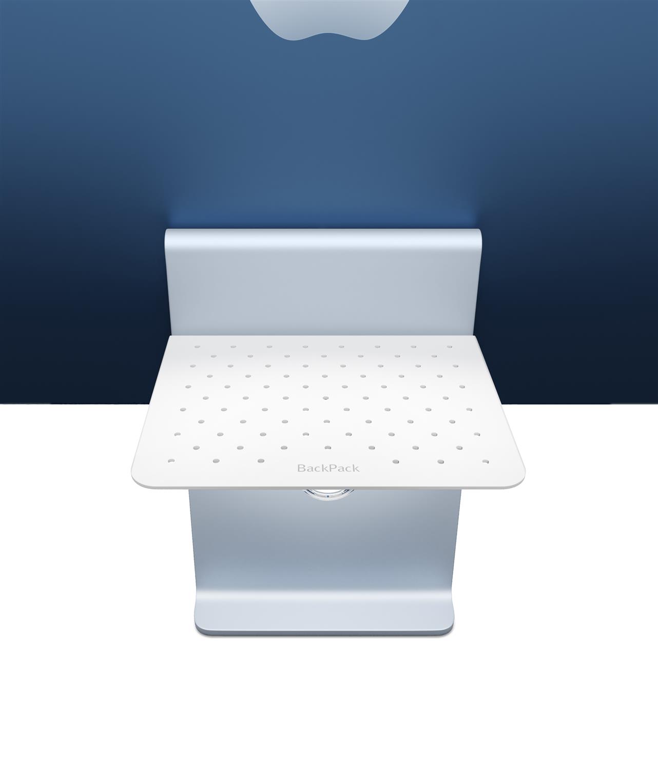 Twelve South BackPack 5 steel shelf for iMac / Apple Studio Display - White